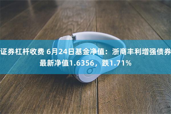 证券杠杆收费 6月24日基金净值：浙商丰利增强债券最新净值1.6356，跌1.71%