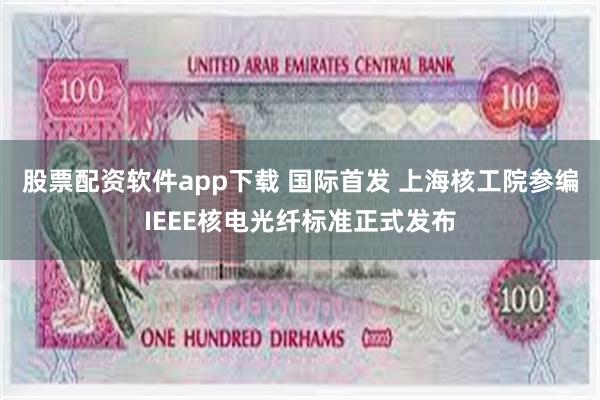 股票配资软件app下载 国际首发 上海核工院参编IEEE核电光纤标准正式发布