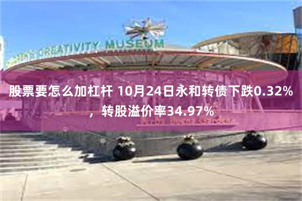 股票要怎么加杠杆 10月24日永和转债下跌0.32%，转股溢价率34.97%