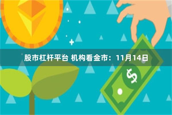 股市杠杆平台 机构看金市：11月14日