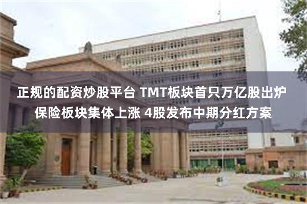正规的配资炒股平台 TMT板块首只万亿股出炉 保险板块集体上涨 4股发布中期分红方案